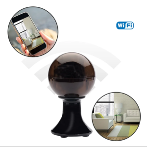 מצלמה נסתרת בכדור בדולח