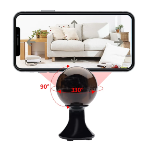 מצלמה נסתרת בכדור בדולח