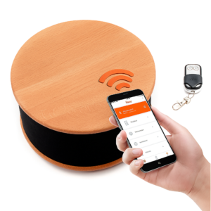 משבש הקלטות מקצועי – דגם רמקול עגול להסוואה מושלמת