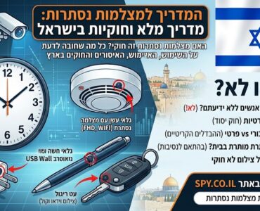 מצלמה נסתרת חוקית