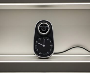 מצלמה נסתרת בשעון שולחני — spy.co.il